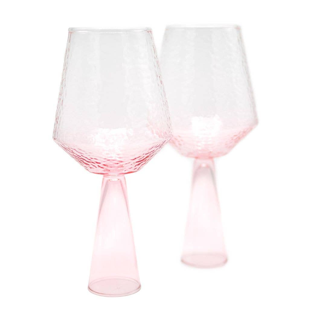Brût Home and Glassware - Vente Verres à vin - Verres à vin Claude | Lot de 2 | Verres à vin roses4