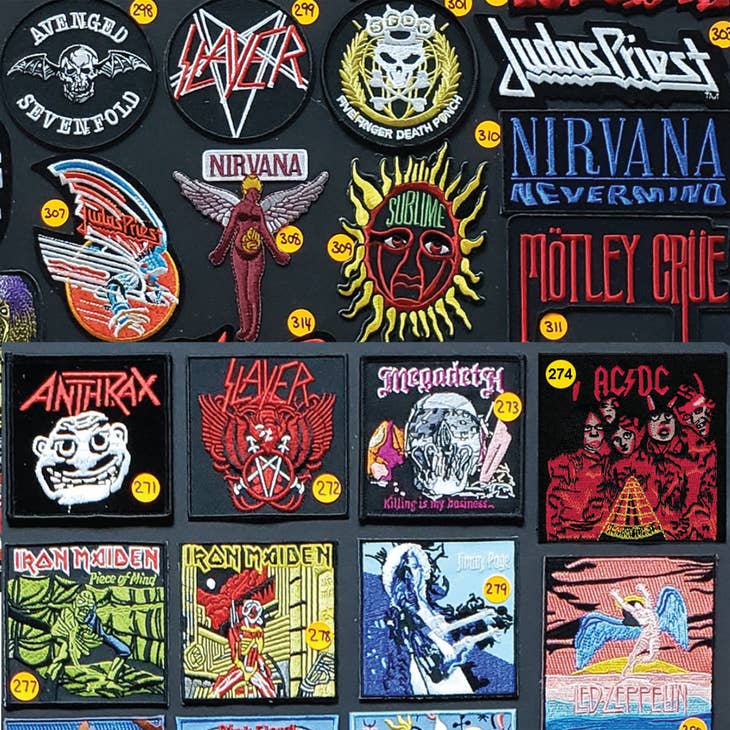 HEAVY METAL Music Band Buttons Pins Badges OVER 60 DESIGNS Mix & Match Gifts