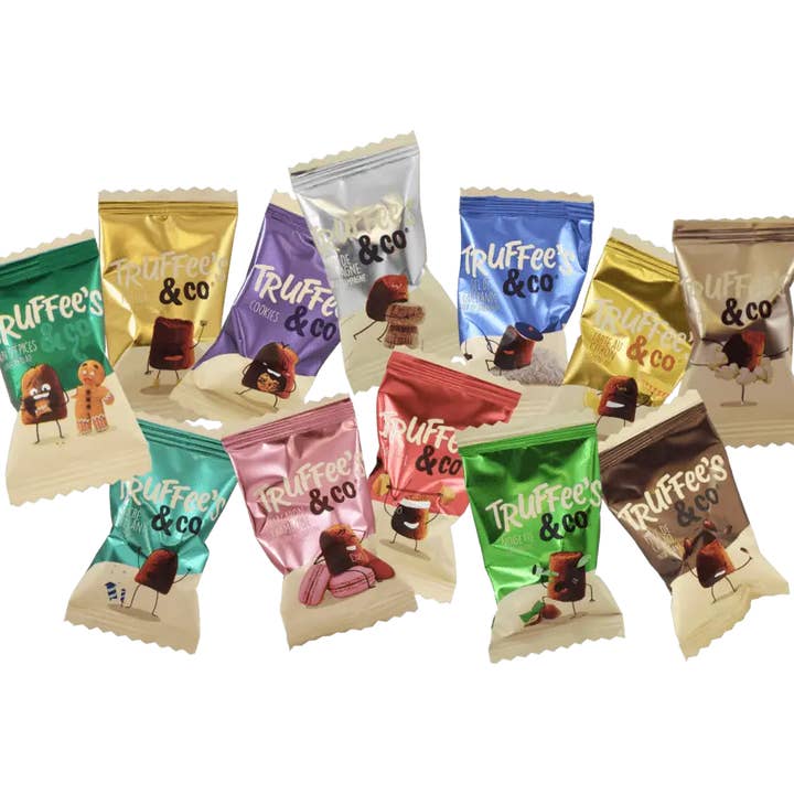 Truffee's & Co Chocolate Truffles mixed - 2,6 KG (400pcs) for wholesale by WOW Chocolao! - UK Warehouse