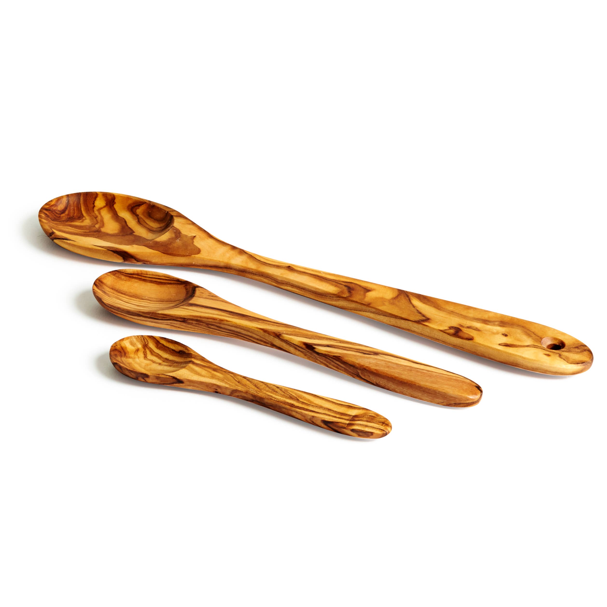 Natural OliveWood - Wholesale Kitchen Spoon - Olive Wood Spoon4