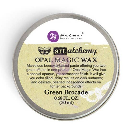 Art Alchemy Opal Magic Wax Green Brocade .68oz 20ml for wholesale by Art Philosophy