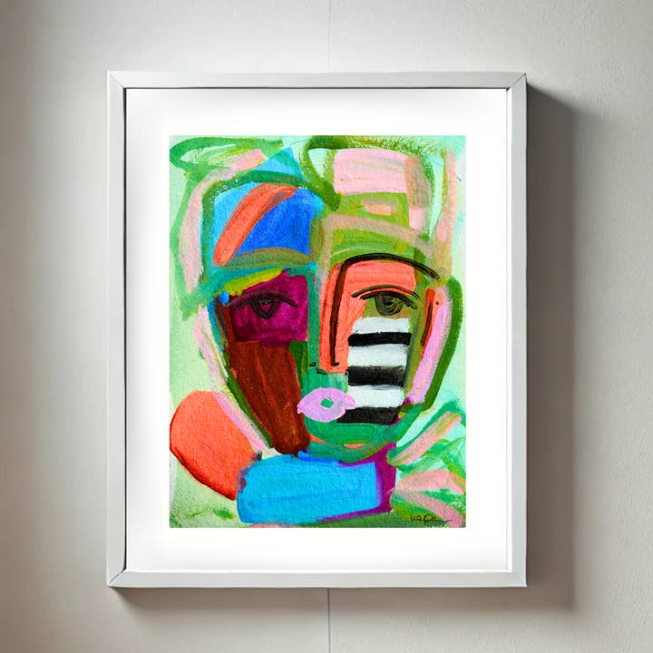 Mojito Moxie - Mini 8" x 10" Print for wholesale by Windy O'Connor Art & Home