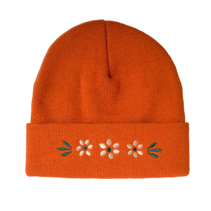 Erica Alfaro Designs - Wholesale Beanie - Women's - Señora Embroidered Beanies1