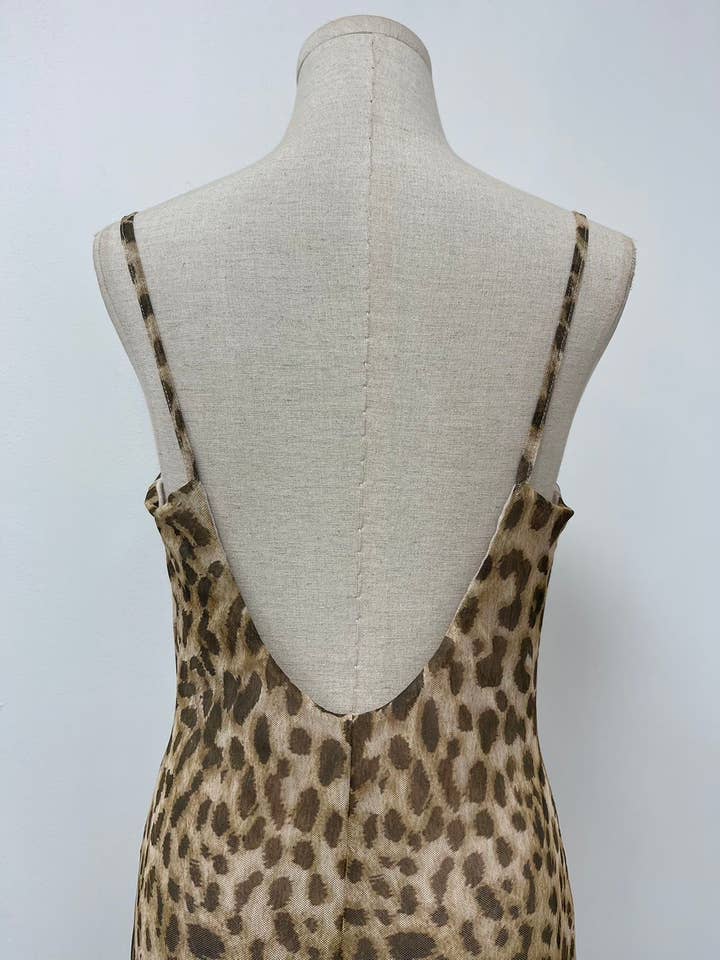 LORIANE - Wholesale Dress – Women's - 6560L Long printed dress one size12