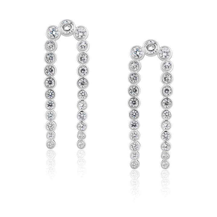 Sahira Jewelry Design - Wholesale Dangle Earrings - Marlowe Statement Earring