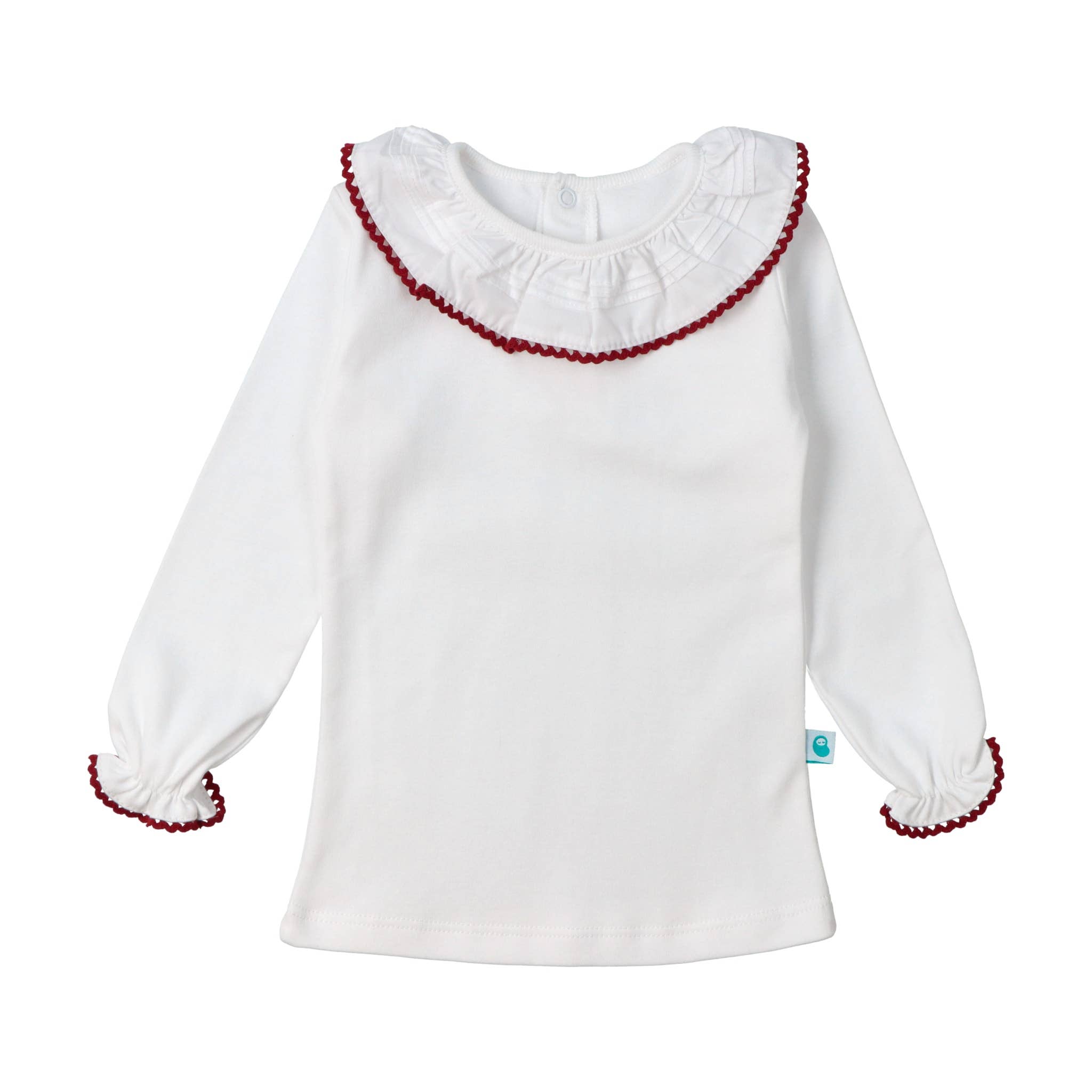 Bean Baby Clothes - Wholesale T-Shirt - Kids - Baby Cotton Shirt with Greek Lace Collar2