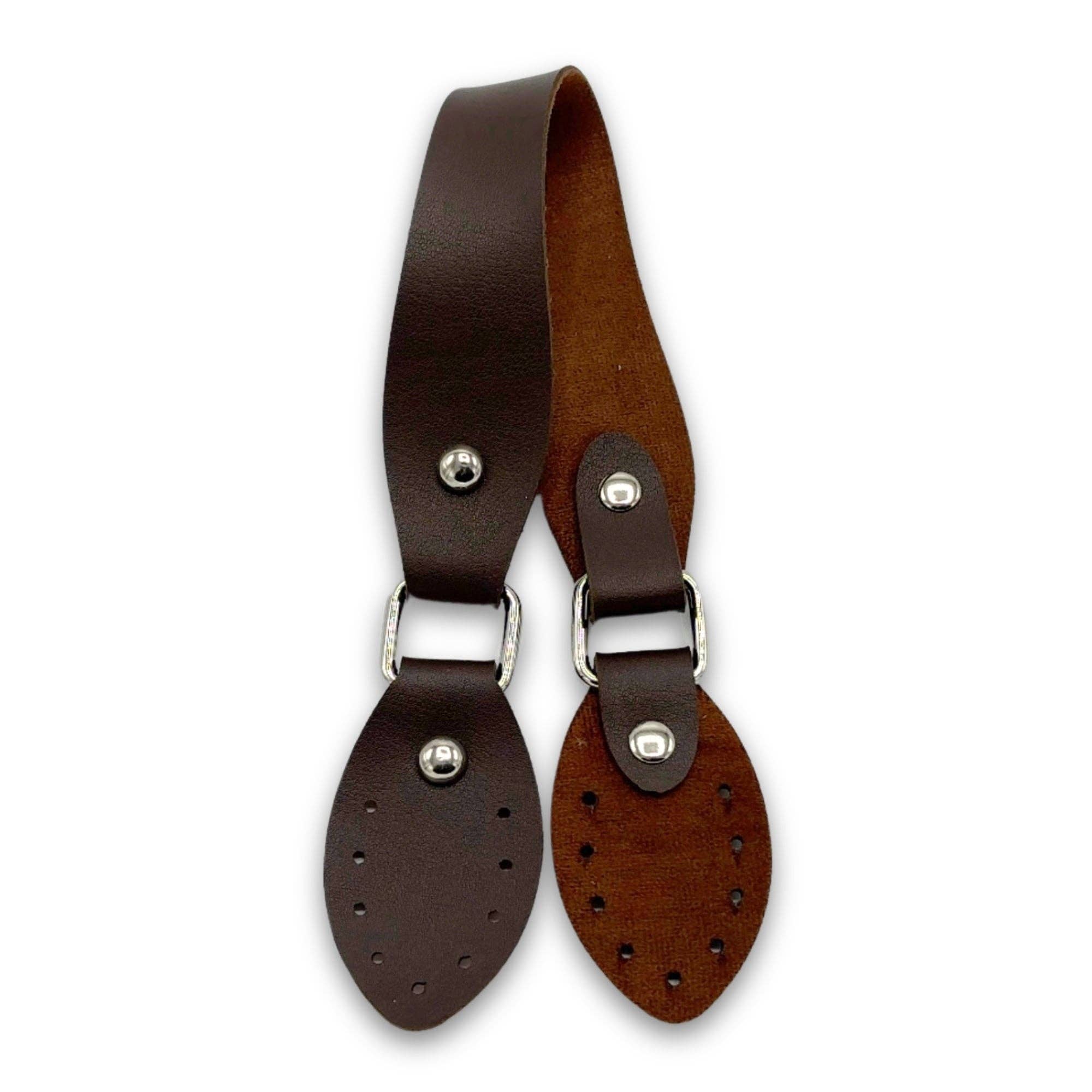 Sensy - Vendita all'ingrosso Attrezzi per lavoro a maglia/uncinetto - Manico per borsa in pelle PU (43 cm) (2 pezzi)4