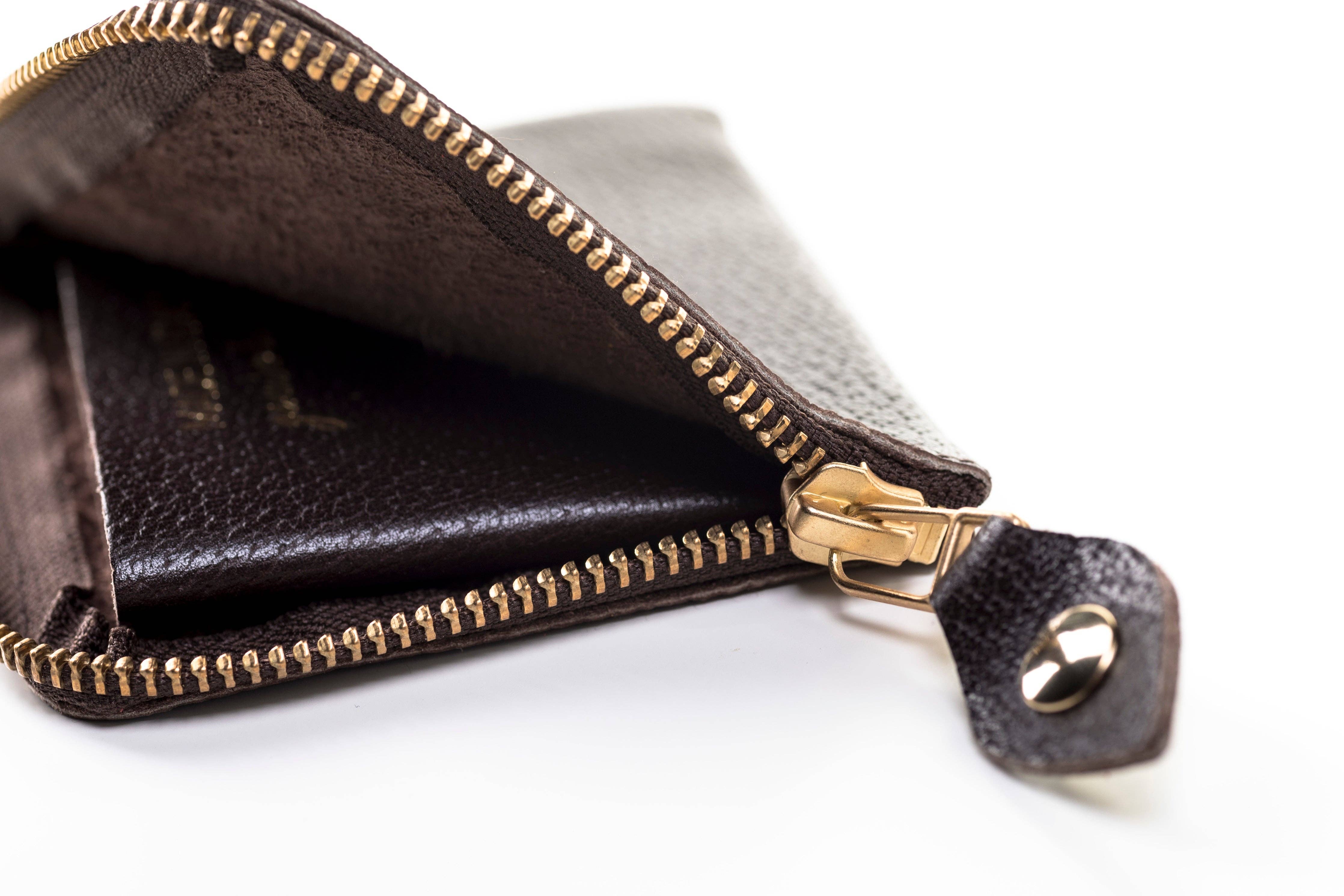 Frankinelli - Wholesale Wallet - Women's - Dark Brown Peccary Wallet1