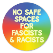 Chaos Engine (formerly Eyedot Creative) – Großhandel Aufkleber – Aufkleber „No Safe Spaces“ leuchtet im Dunkeln2