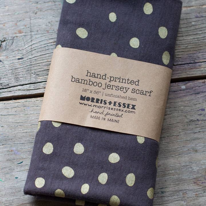 Morris & Essex - Wholesale Scarf - Women's - Raindrops Pattern Tencel Scarf