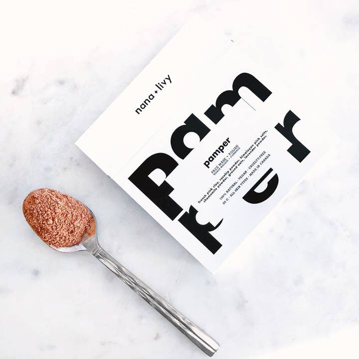 Pamper Face Mask + Polish for wholesale by Nana + Livy