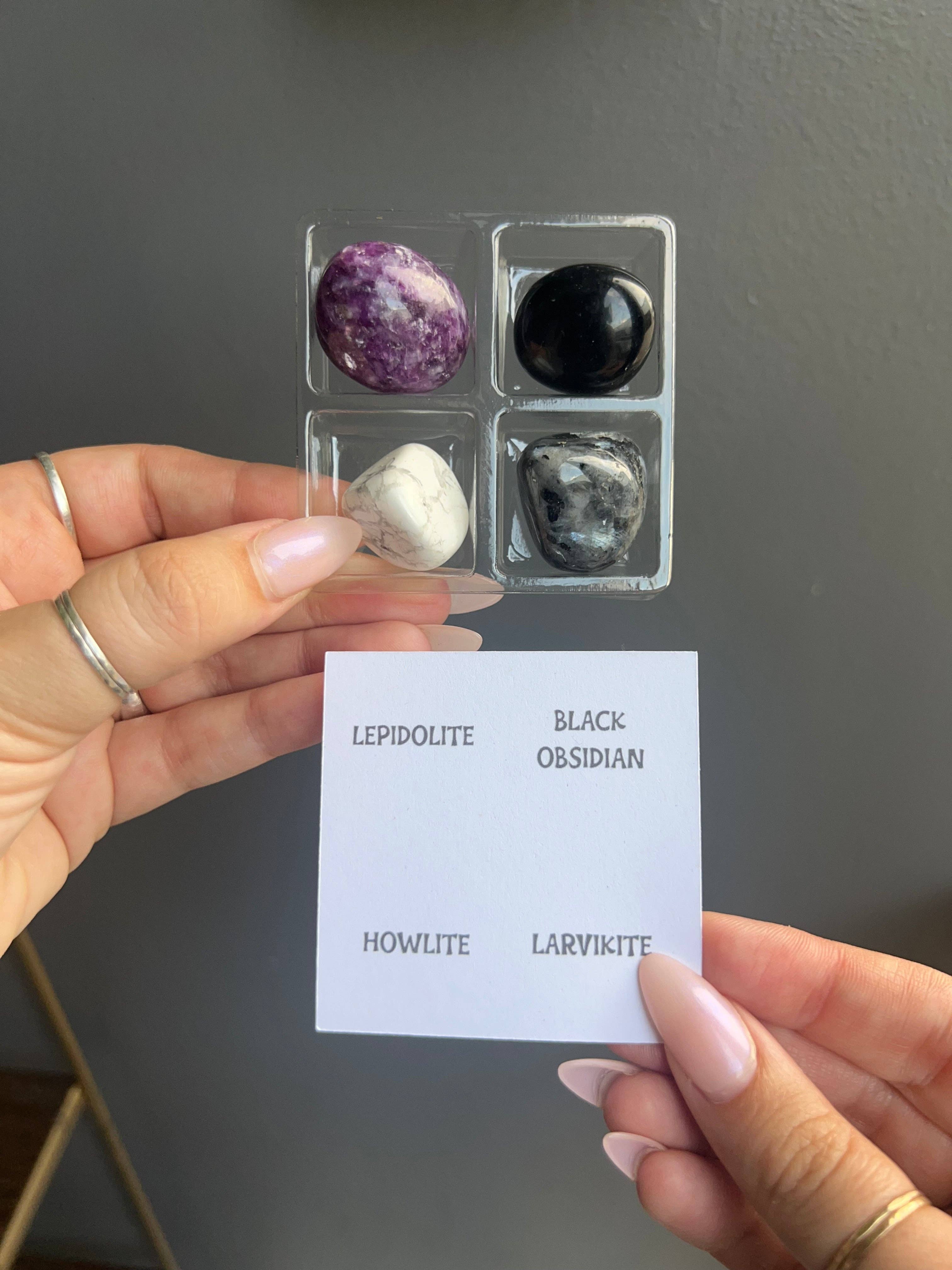 Sapphire & Sage - Wholesale Spiritual Stone/Crystal - Sagittarius Zodiac Tumbled Crystal Set - Adventure & Growth 1