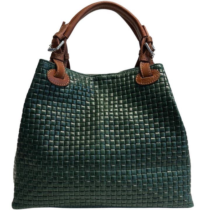 MODARNO - Wholesale Top Handle Bag - Women's - Modarno Women's Woven Print Handbag with Shoulder Strap20