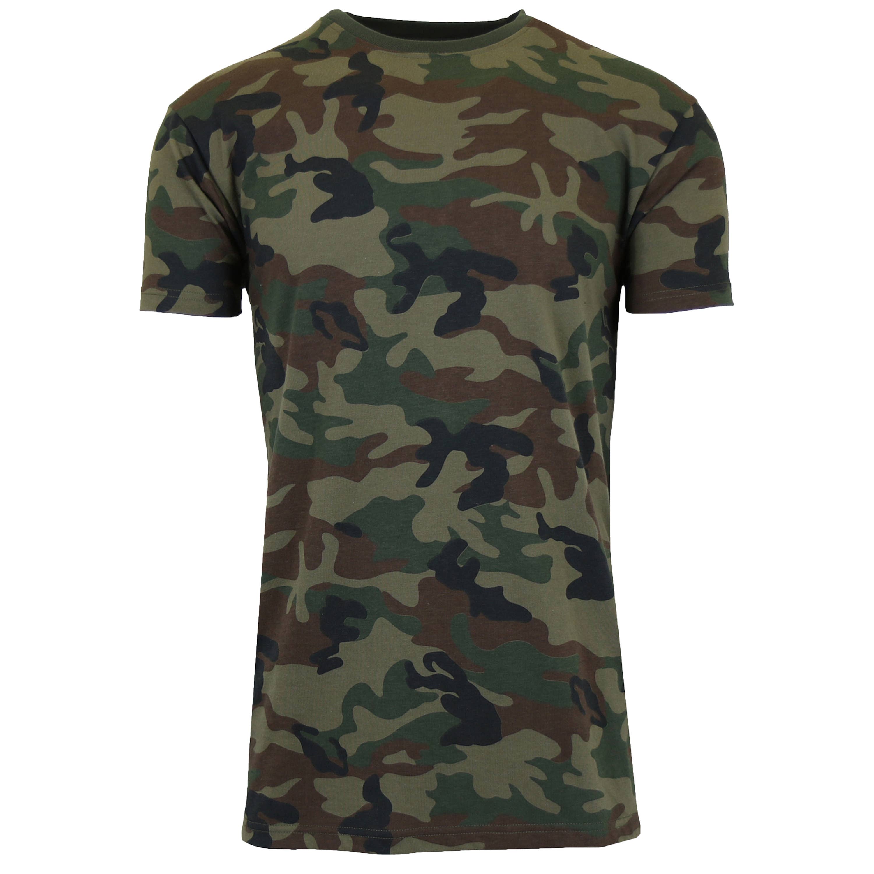 Galaxy By Harvic - Vente T-shirt – homme - T-shirt camouflage à manches courtes pour homme5