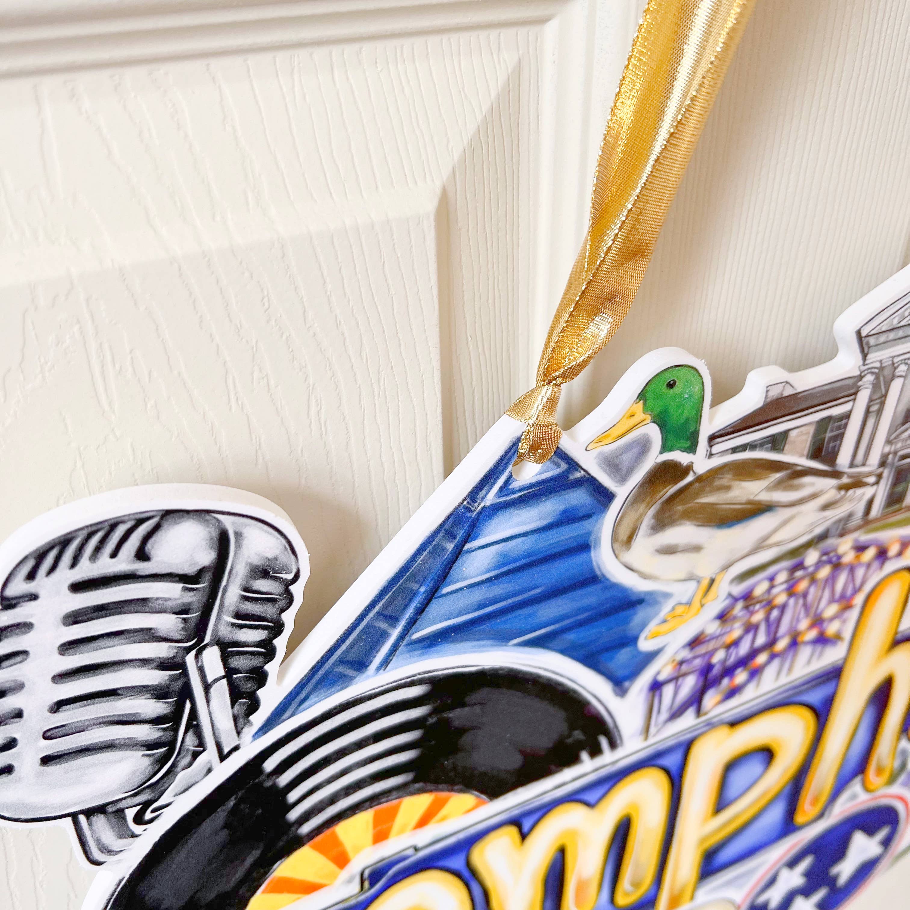 Home Malone - Wholesale Door Hanger - Memphis Door Hanger - Tennessee Pride Southern Outdoor Decor1