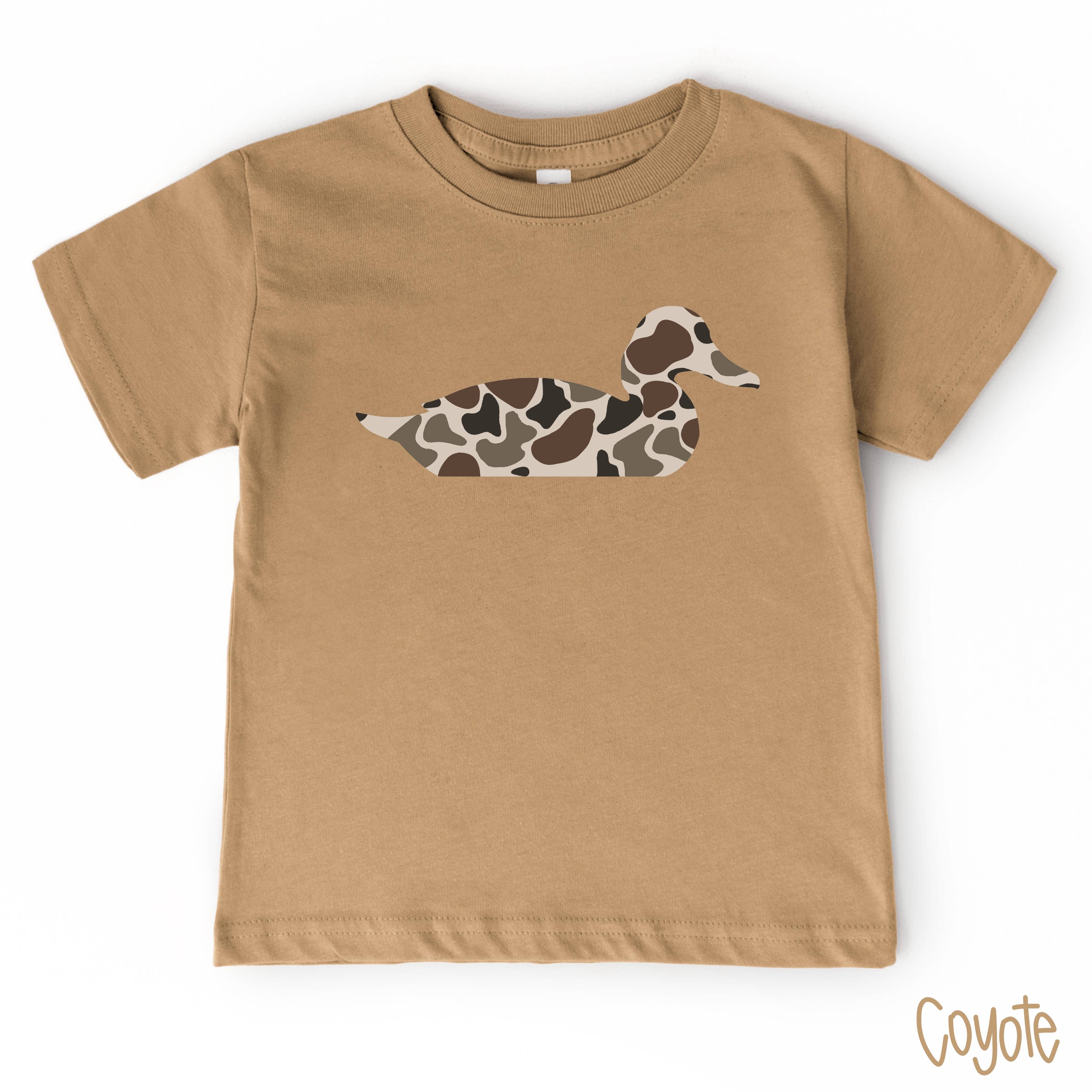 Painted Skies - Wholesale Screen Printed T-Shirt - Kids - Camo Duck Hunting Boy Toddler Tee1