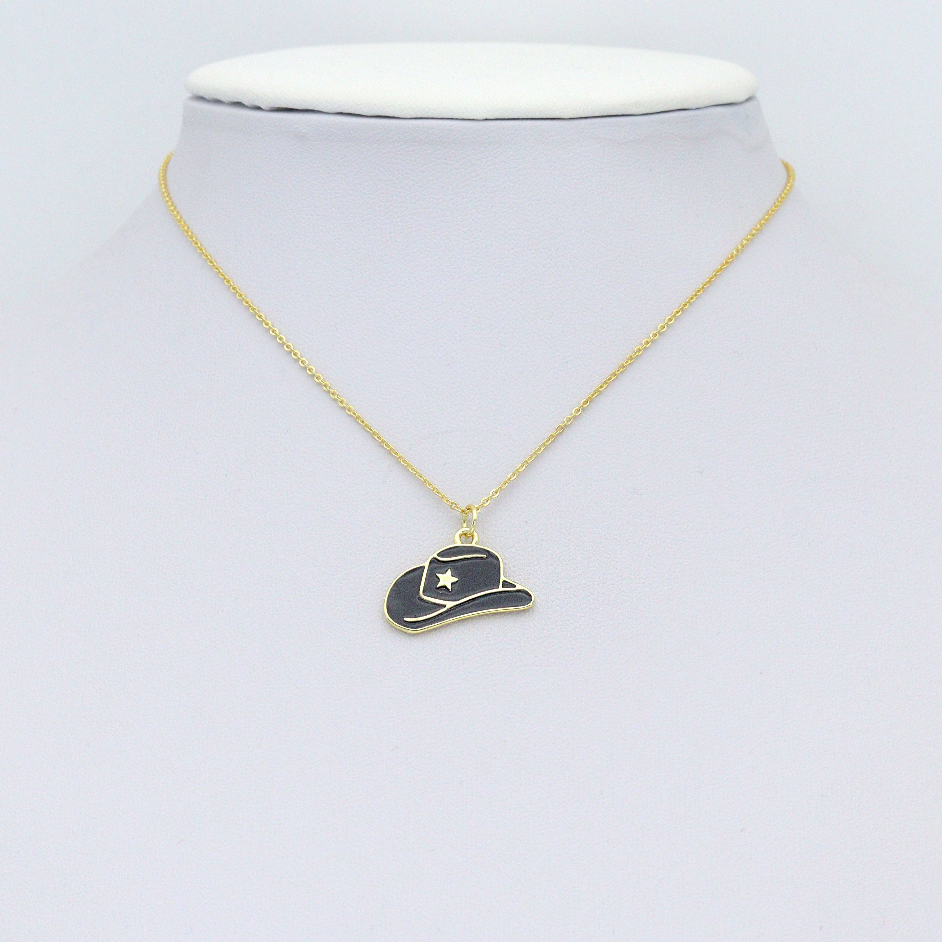 BestBeads&Beyond – wholesale Individual charm/pendant – Colorful Enamel star cowboy Hat Shape charm, Sku#Y10573