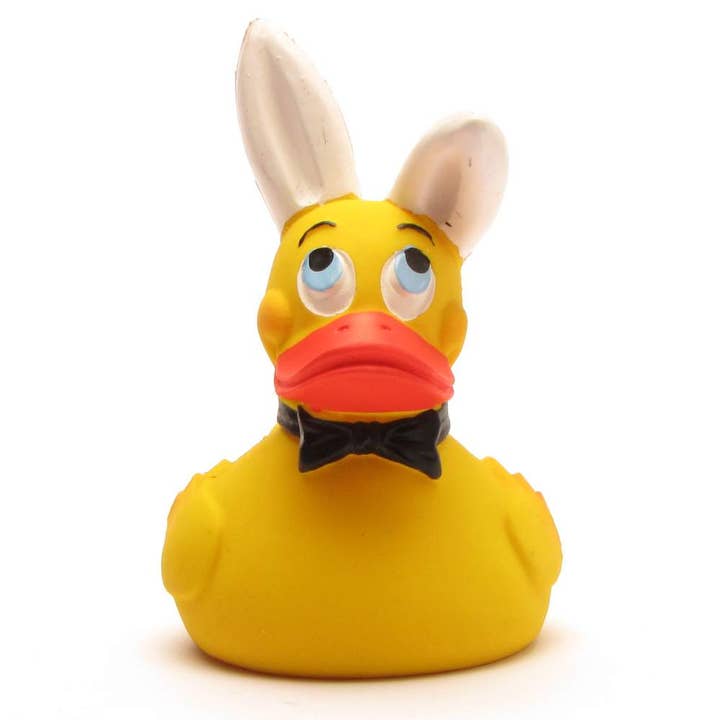 Duckshop - Vendita all'ingrosso Gioco per il bagnetto - Neonati - Papera di gomma Lanco Bunny con orecchie da coniglio2