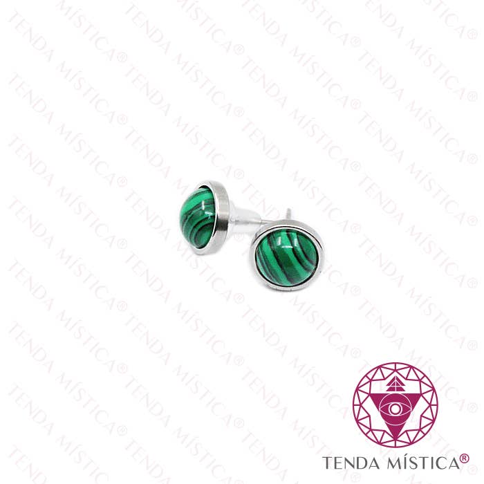 Tenda MÃstica - Wholesale Cuff/Wrap Earrings - Malachite Steel Earrings