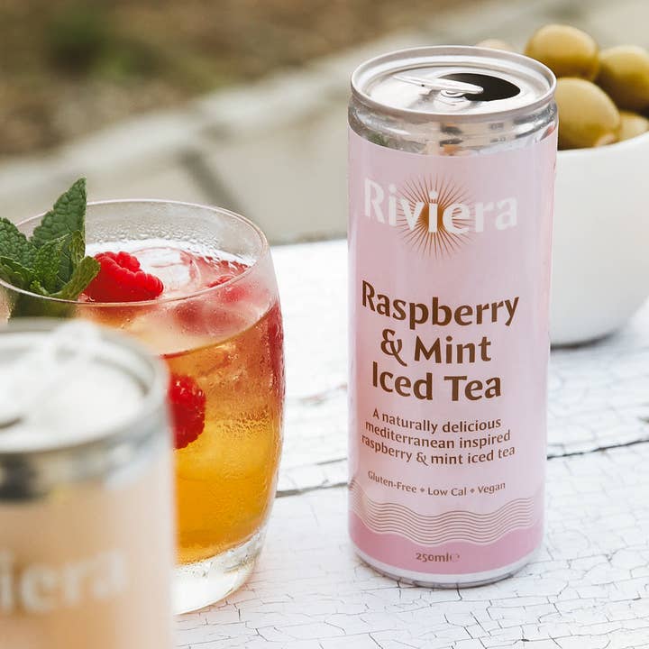 Riviera Iced Tea - Wholesale Iced Tea - Raspberry and Mint Iced Tea