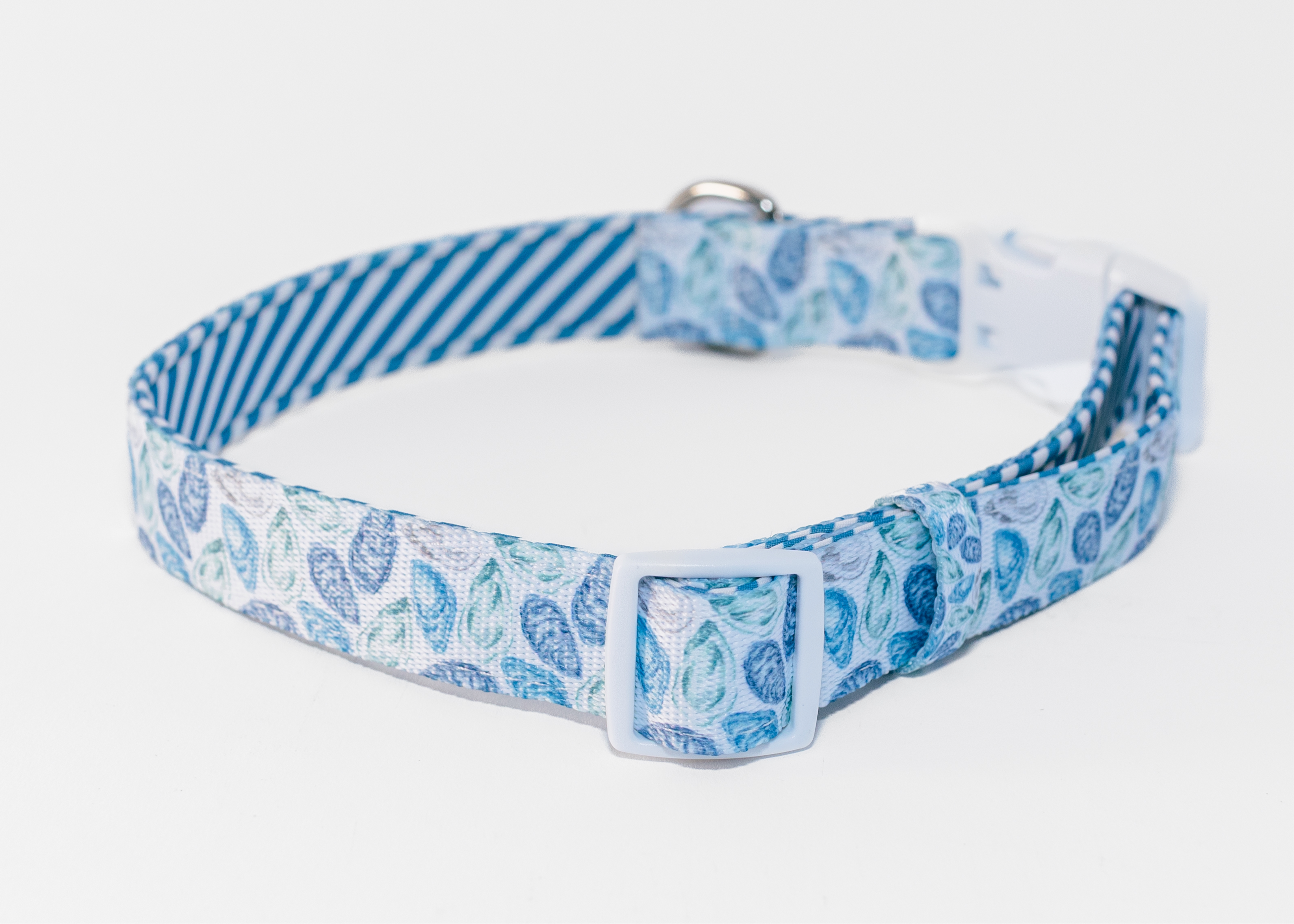 Covey Collection - Wholesale Pet Collar - Dog - Blue Oyster Dog Collar1
