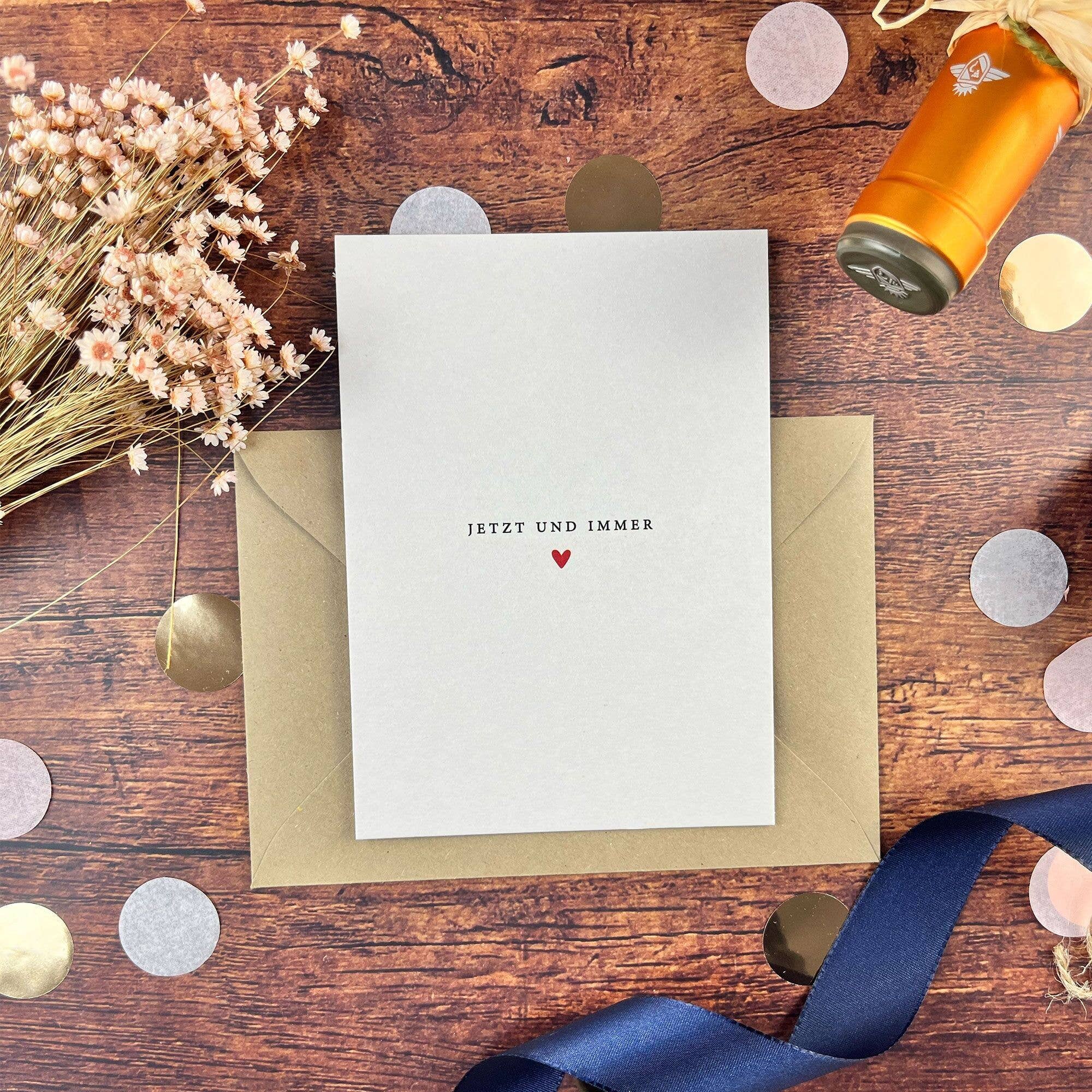 Naturbedacht - Wholesale Valentine's Day Card - Valentine's Day Card - Fair, Ecological And Sustainable1