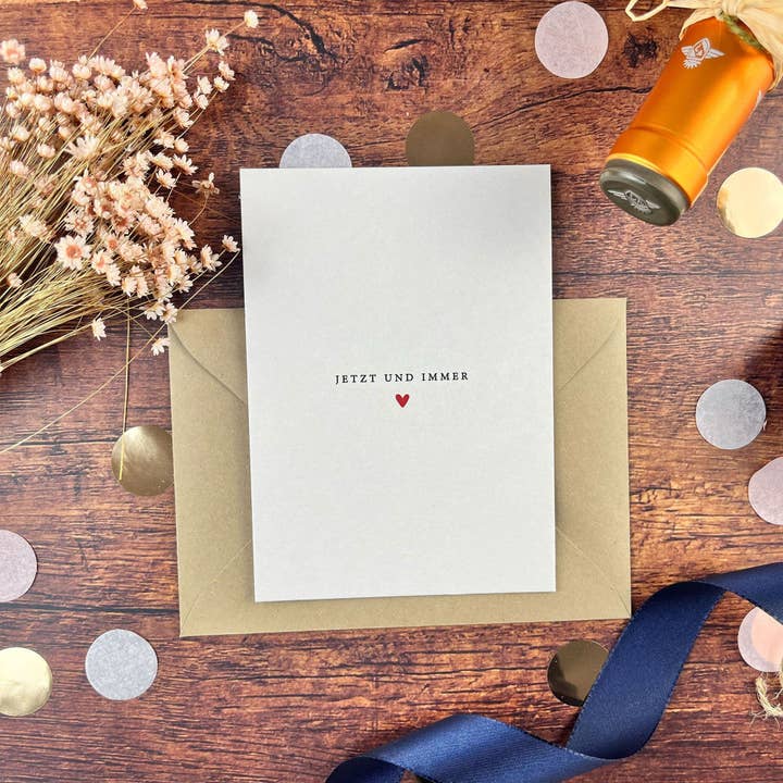 Naturbedacht - Wholesale Valentine's Day Card - Valentine's Day Card - Fair, Ecological And Sustainable1