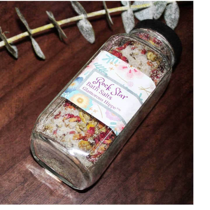 Rock Star Bath Salts for wholesale by GLAMOROUS HIPPE