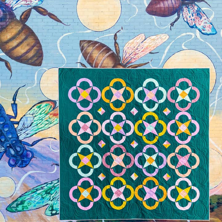 Megan Collins Quilt Design - Wholesale Craft Sewing Kit - Where Flowers Bloom Quilt Pattern4