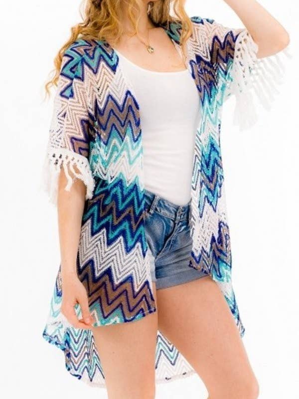 Kimono Missoni en dentelle pour la vente par Cap Zone
