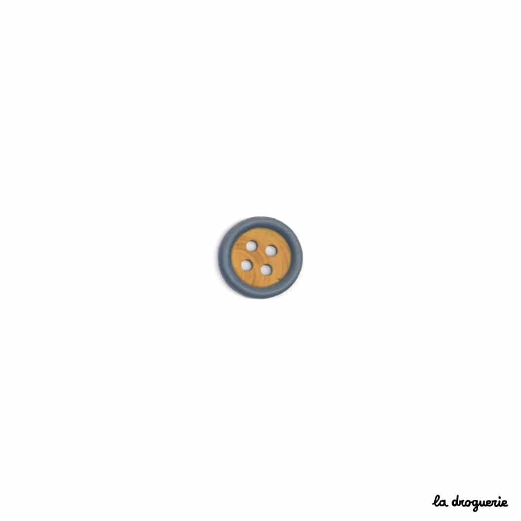 LA DROGUERIE - Wholesale Sewing Button/Snap - "Colored Boxwood" Button 14 mm6