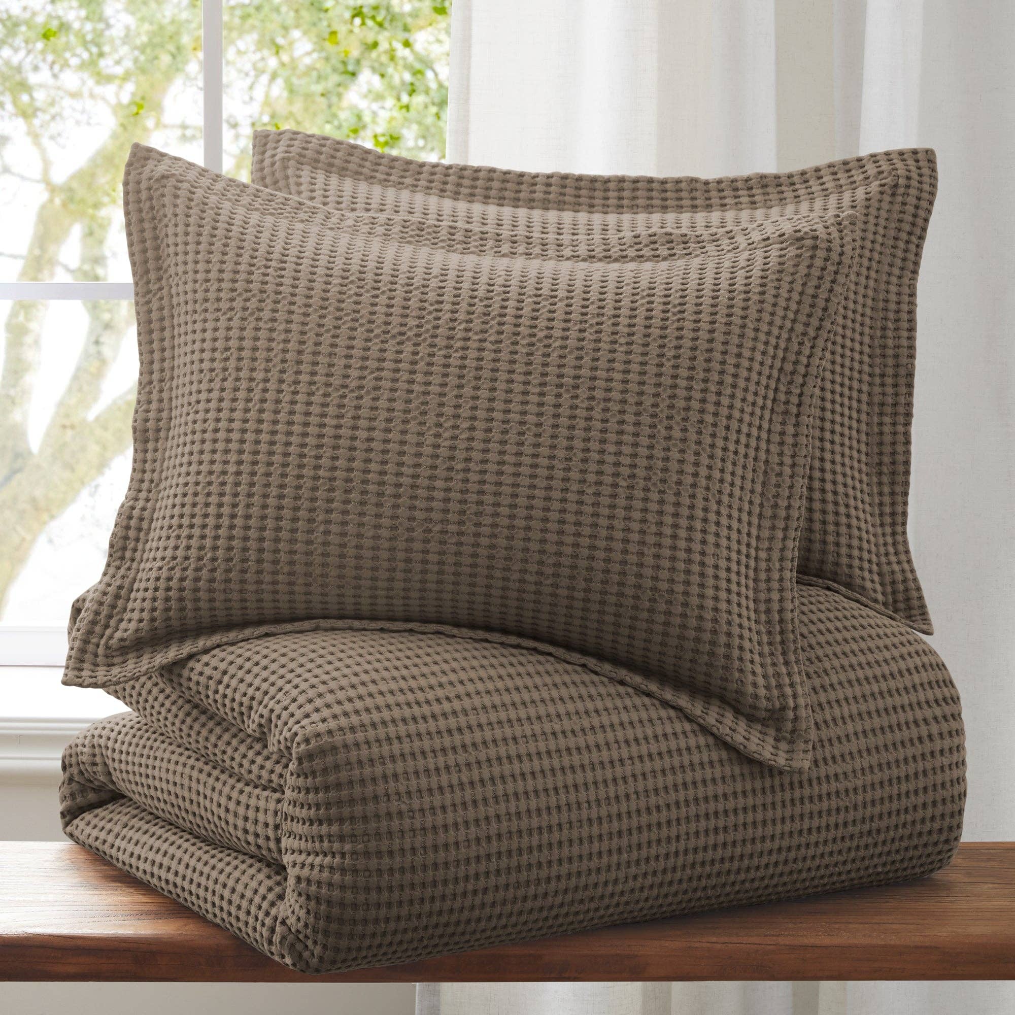 Levtex Home - Wholesale Bedding Set - Mills Waffle Duvet Set86