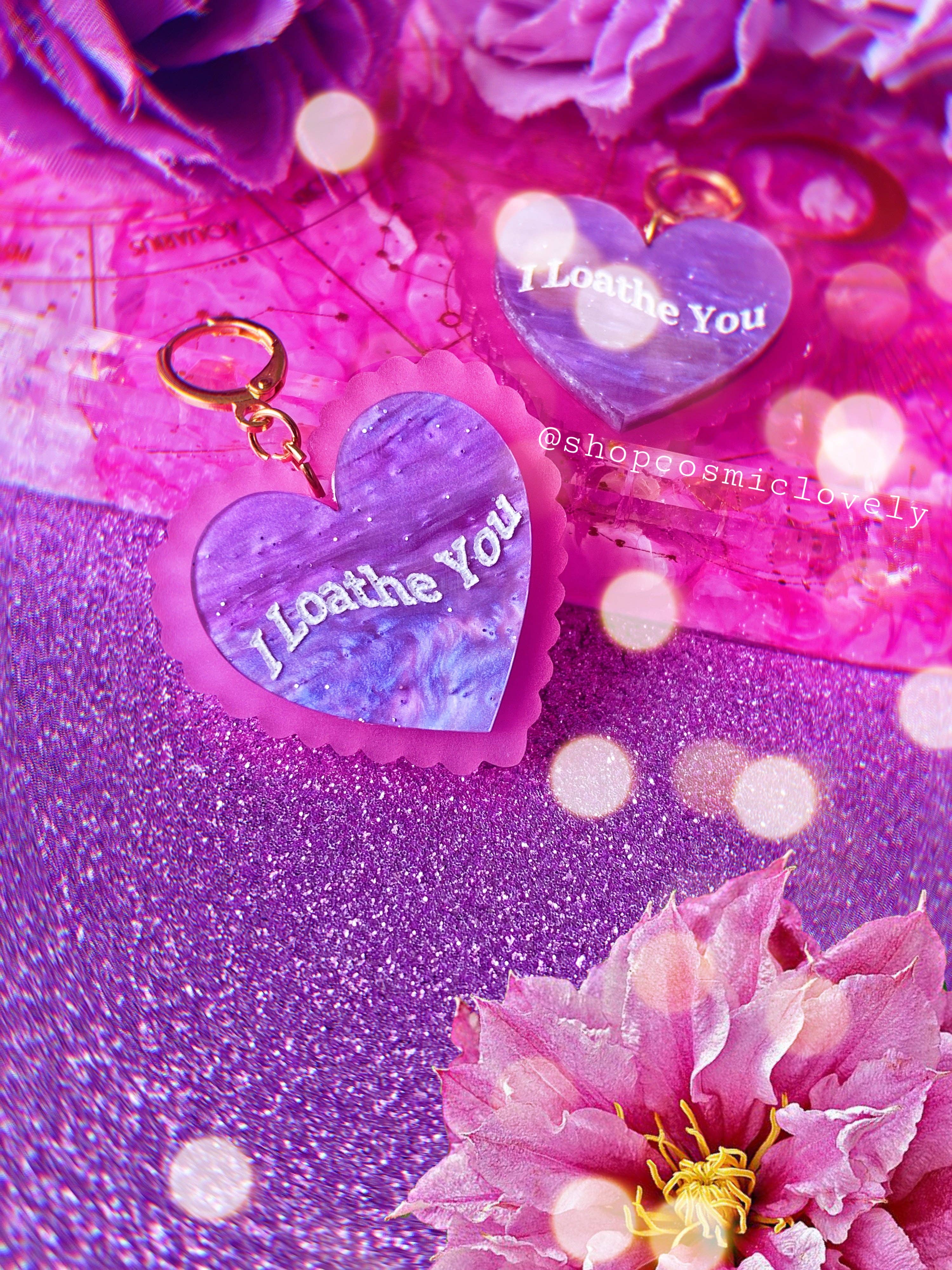 Cosmic lovely - Wholesale Dangle Earrings - I LOATHE YOU Earrings