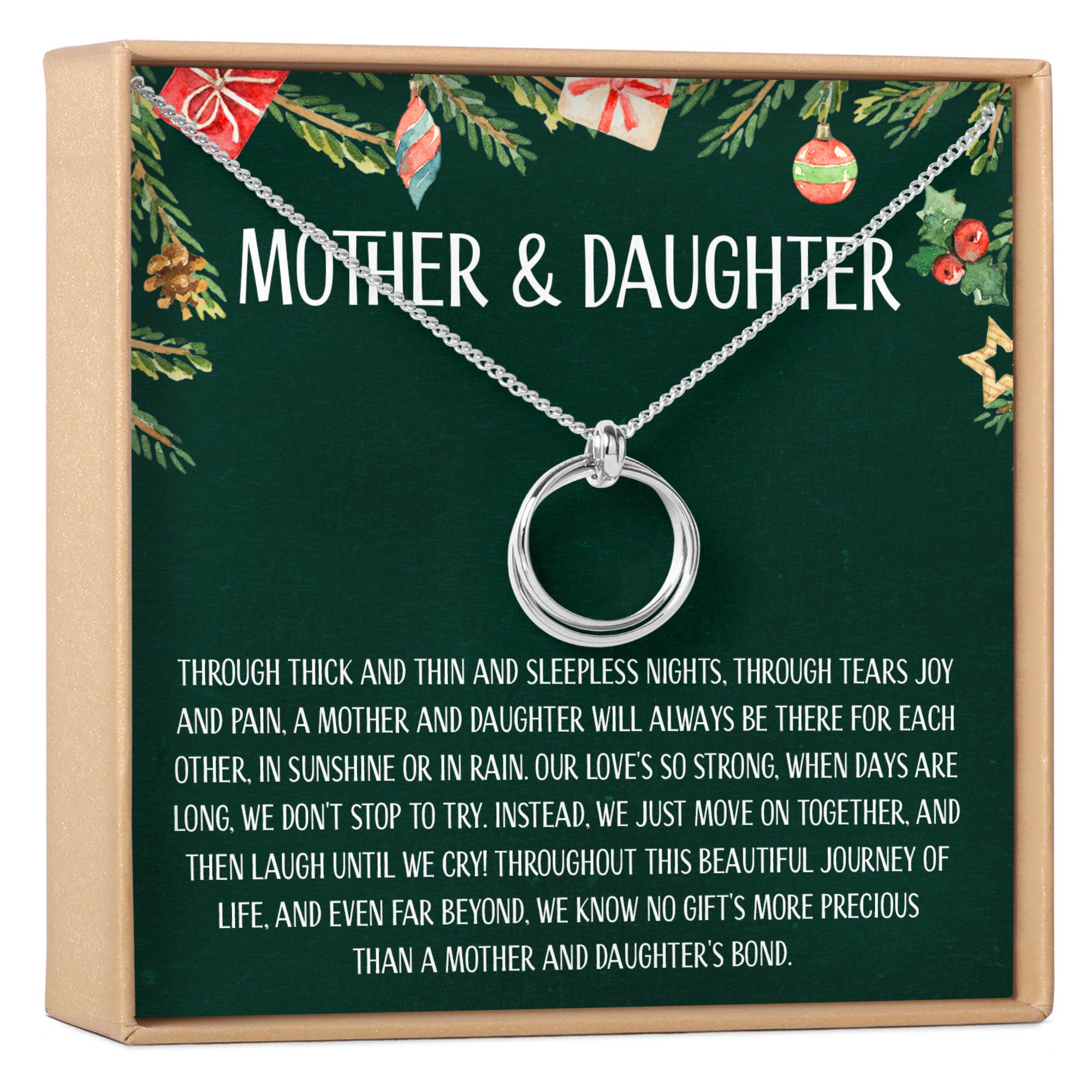 Dear Ava - Wholesale Pendant/Charm Necklace - Mother & Daughter Christmas Necklace, Multiple Styles17