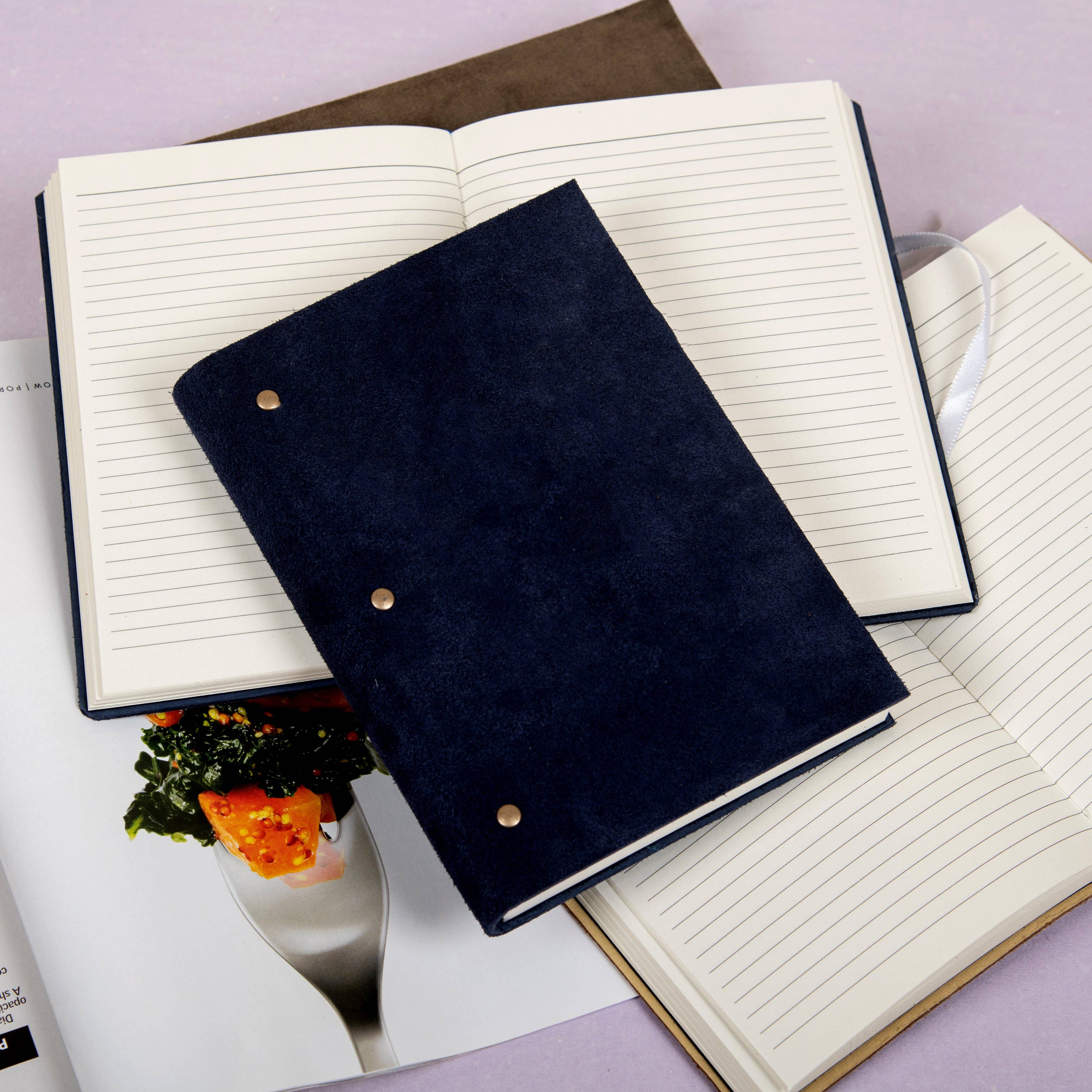 R K Handicrafts and Exporters - Wholesale Journal/Diary - Soft Cover Suede leather diary journal3