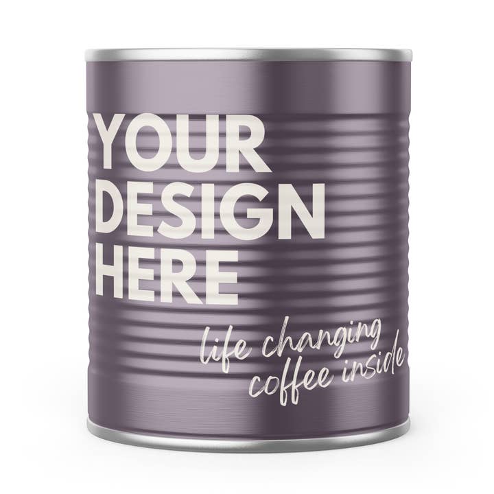 Generous Coffee - Wholesale Coffee/Tea Cup - Customizable Coffee Tin 12oz0