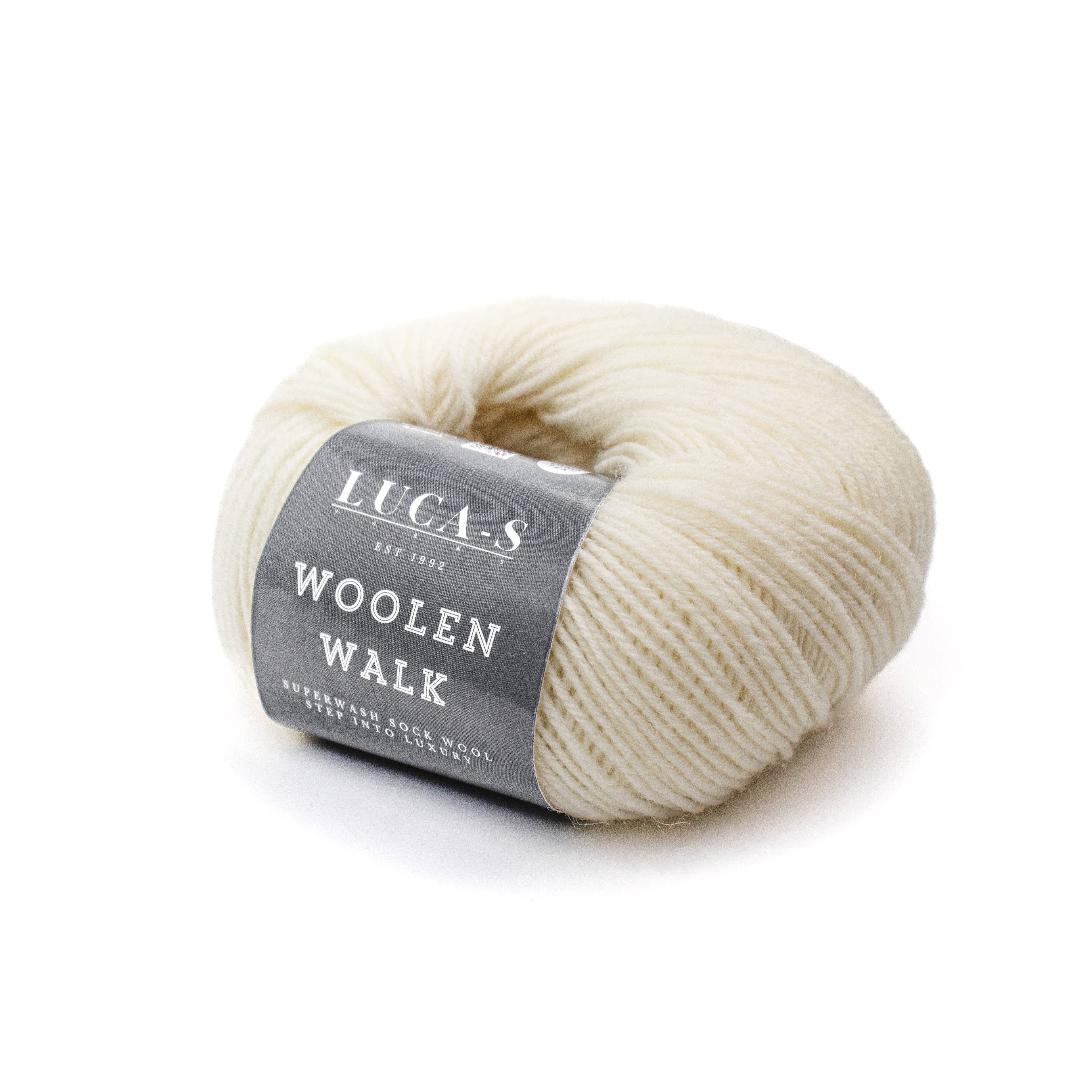 Luca-S - Venta al por mayor Hilos - Luca-S WoolenWalk - Lana de Calcetines Superwash, Hilo para Tejer101