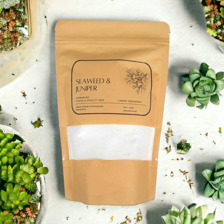 Seaweed & Juniper - Carpet Freshener for wholesale by Hello Vela
