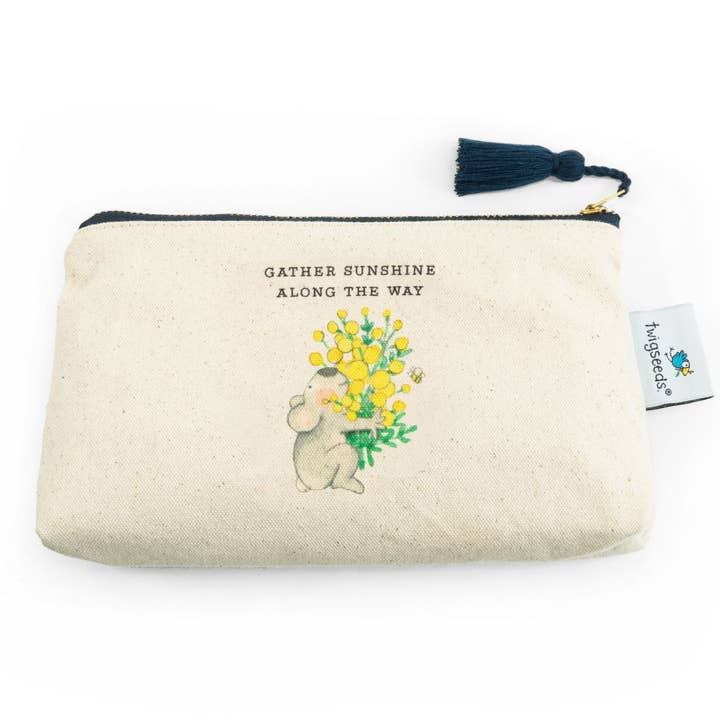 Accessory Pouch-Sunshine for wholesale by Vevoke