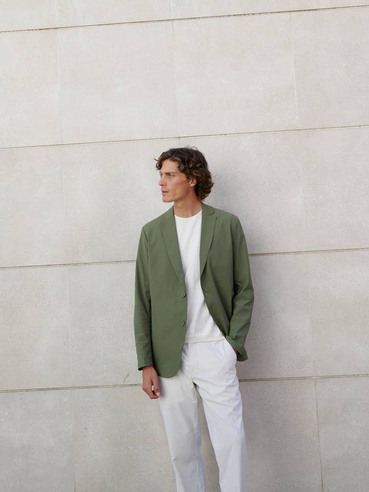 365 BLAZER KAKI voor wholesale door THE (REAL) GARCIA