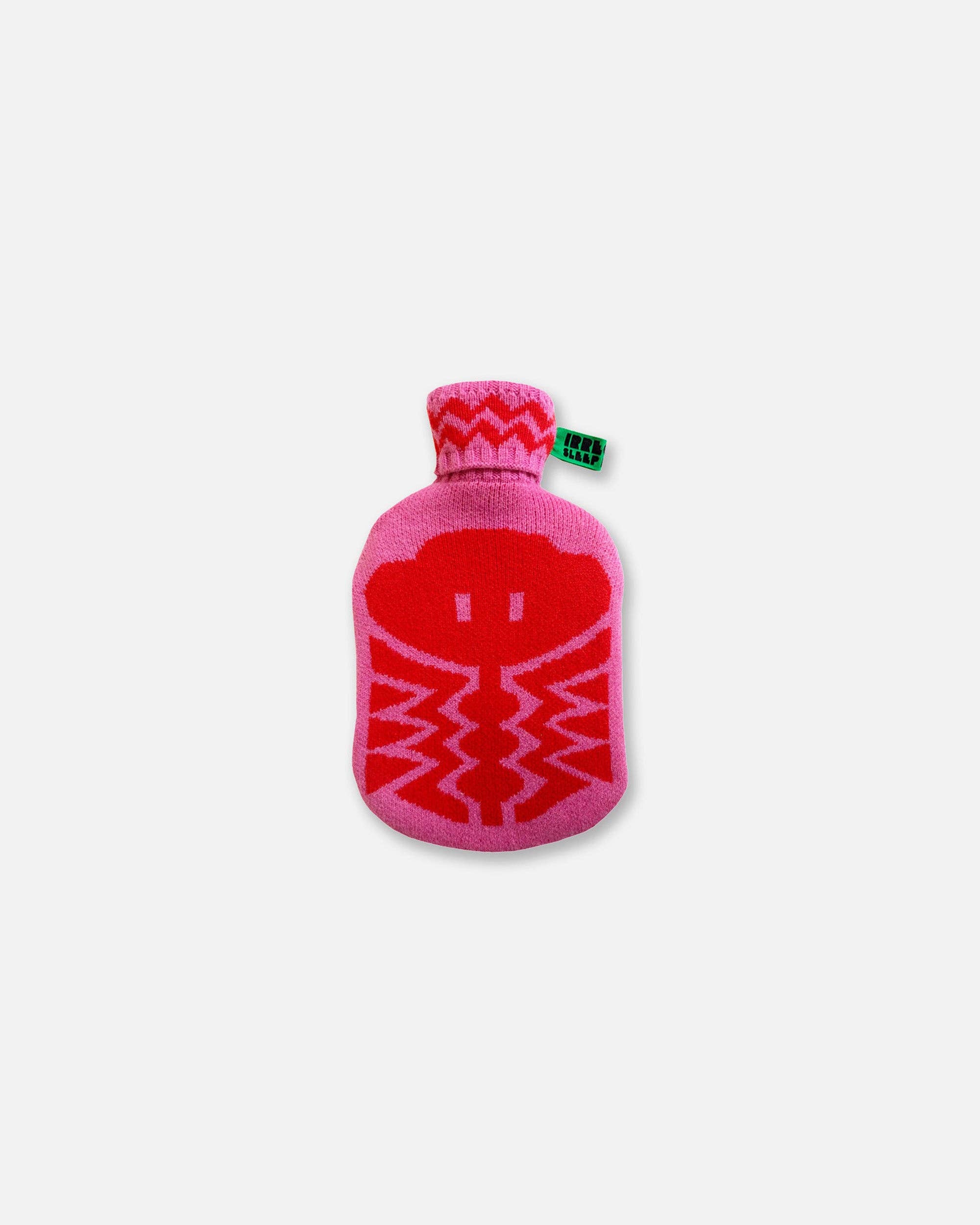 Irregular Sleep Pattern – wholesale Hot/cold compress – Knitted Hot Water Bottle in Hot Pink