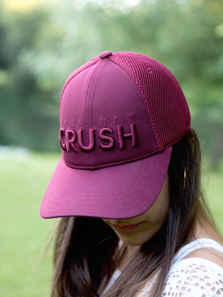 CRUSH BORDEAUX MESH CAP for wholesale by Forever is Boring