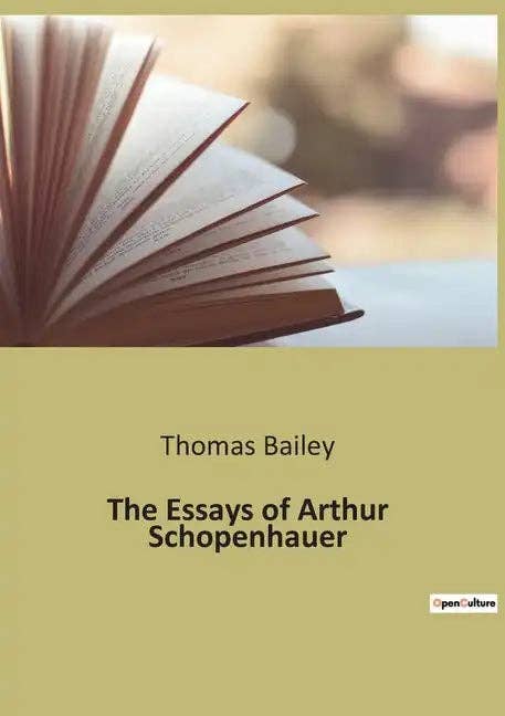 Books by splitShops - Wholesale Philosophy Book - The Essays of Arthur Schopenhauer - Paperback0