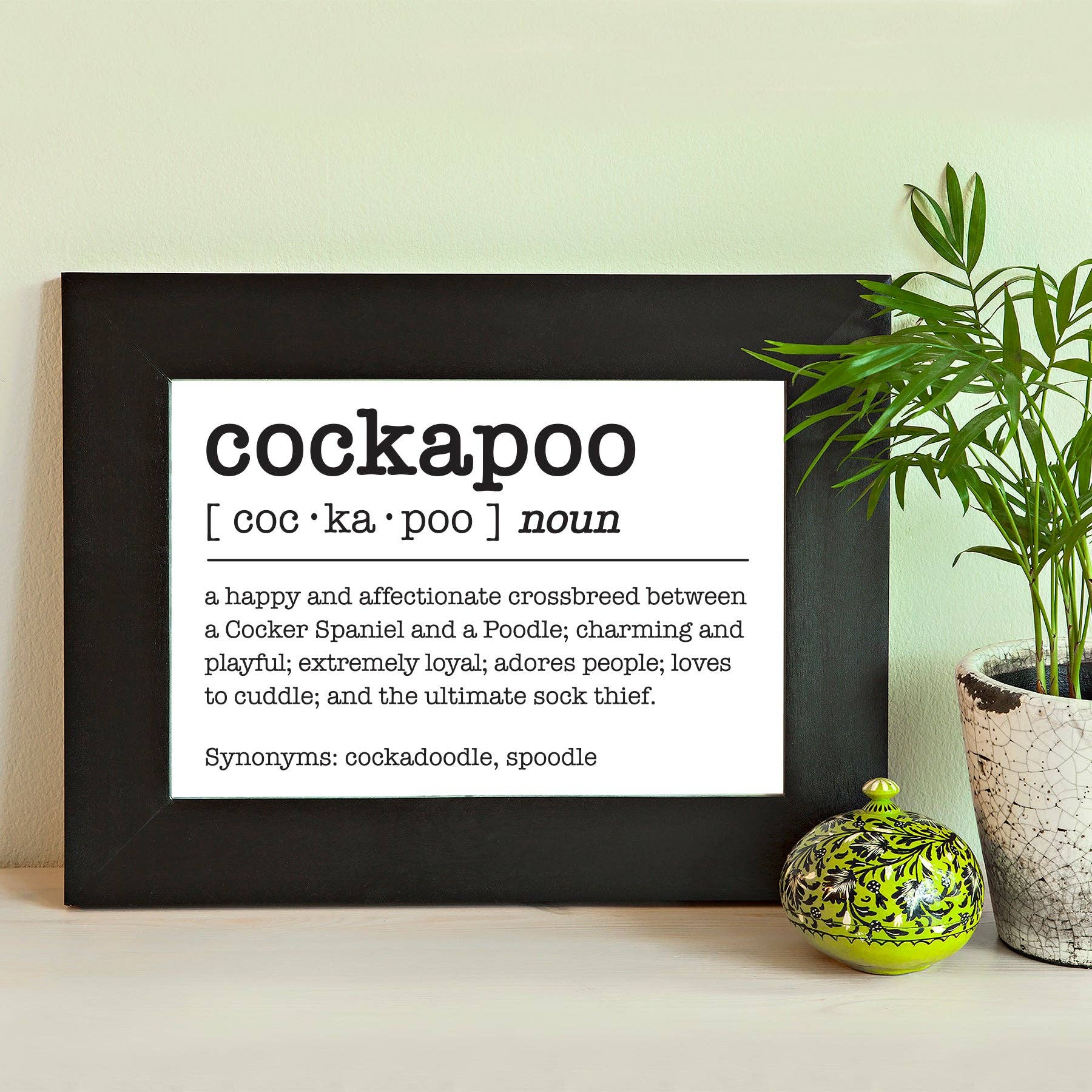 Doodle Dog Town - Wholesale Art Print - Doodle Dog Dictionary Definition Prints - 2 sizes15