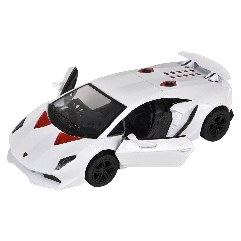 The Toy Network - Wholesale Toy Car/Truck - Kids - 5" Diecast Pull Back Lamborghini Sesto Elemento 12/Disp3