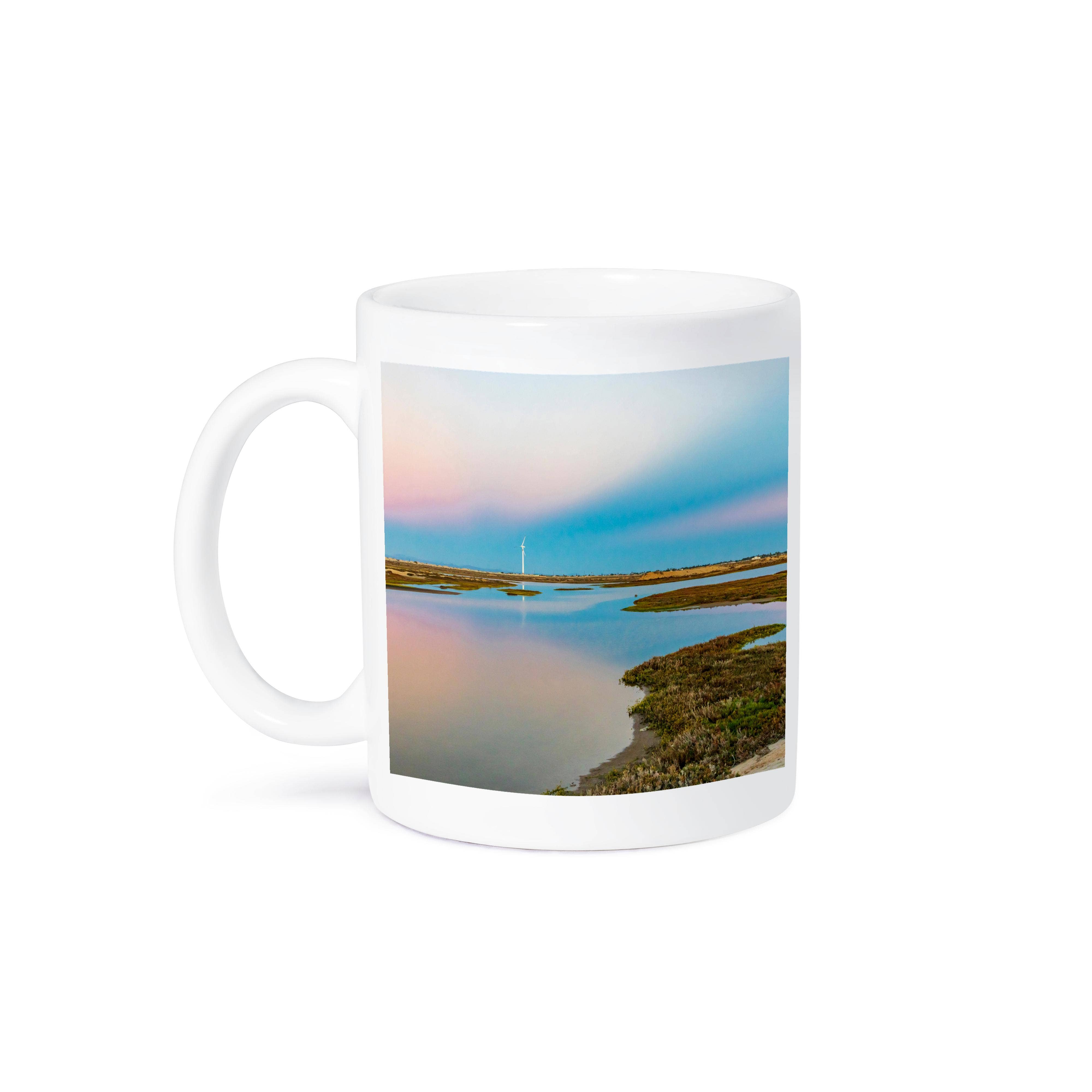 3dRose - Wholesale Coffee Mug - 3dRose, Guerrero Negro, Baja California Sur, Mexico. Salt ponds at sunset 1., Mug8