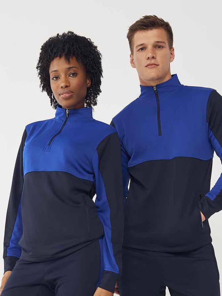 Finden and Hales - 1/4 Zip Tracksuit Top for wholesale by Pierre Francis
