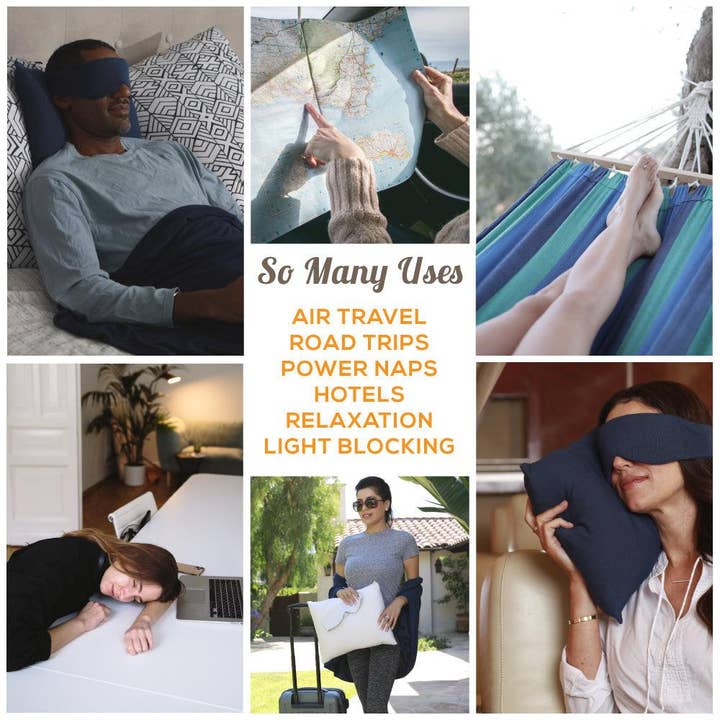 HappyLuxe - Wholesale Sleep/Eye Mask - Escape Sleep Mask in Jet Black2