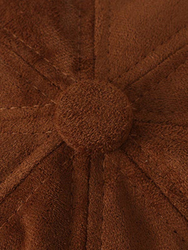 Plush Looks - Vendita all'ingrosso Basco - Donna - Cappello Basco Casual in Camoscio Disponibile in 9 Colori4