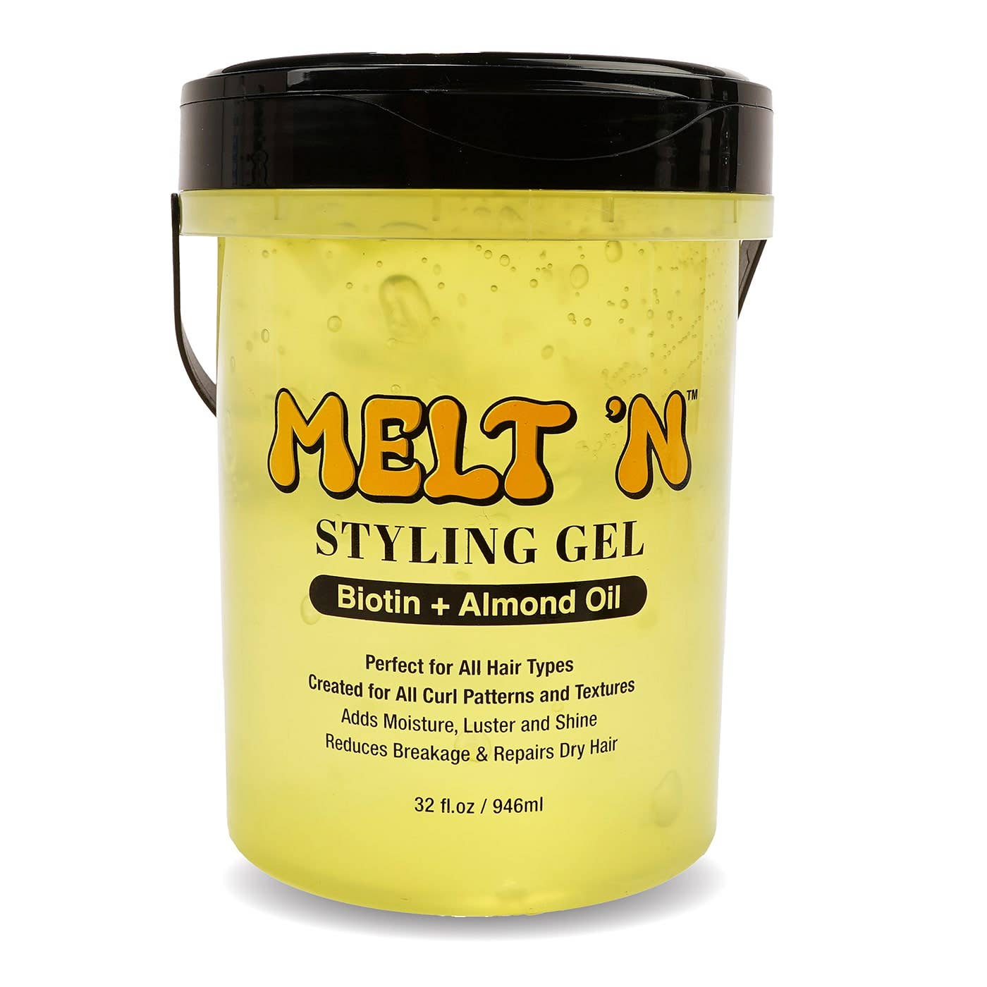 EBIN NEW YORK - Wholesale Hair Styling Gel/Mousse - MELT'N Styling Gel - Almond Oil + Biotin1